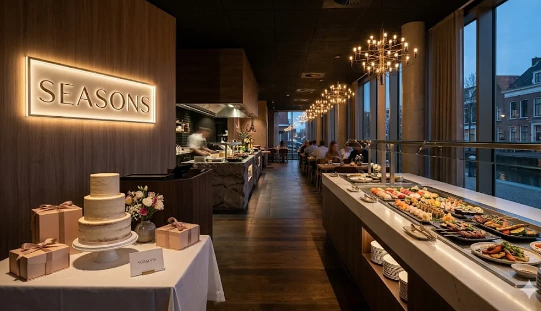 Jarige eet gratis bij Seasons